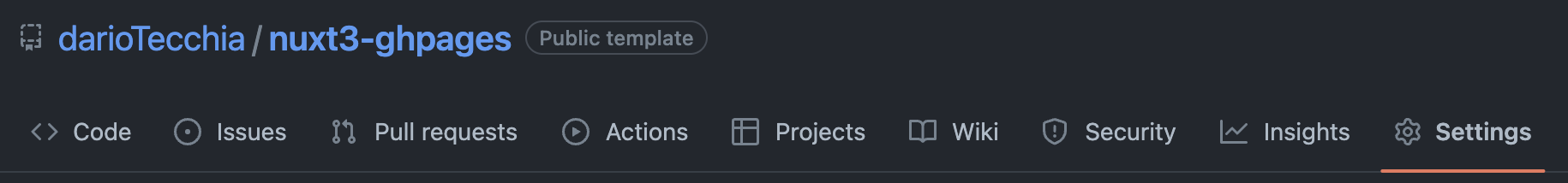 GitHub Bar