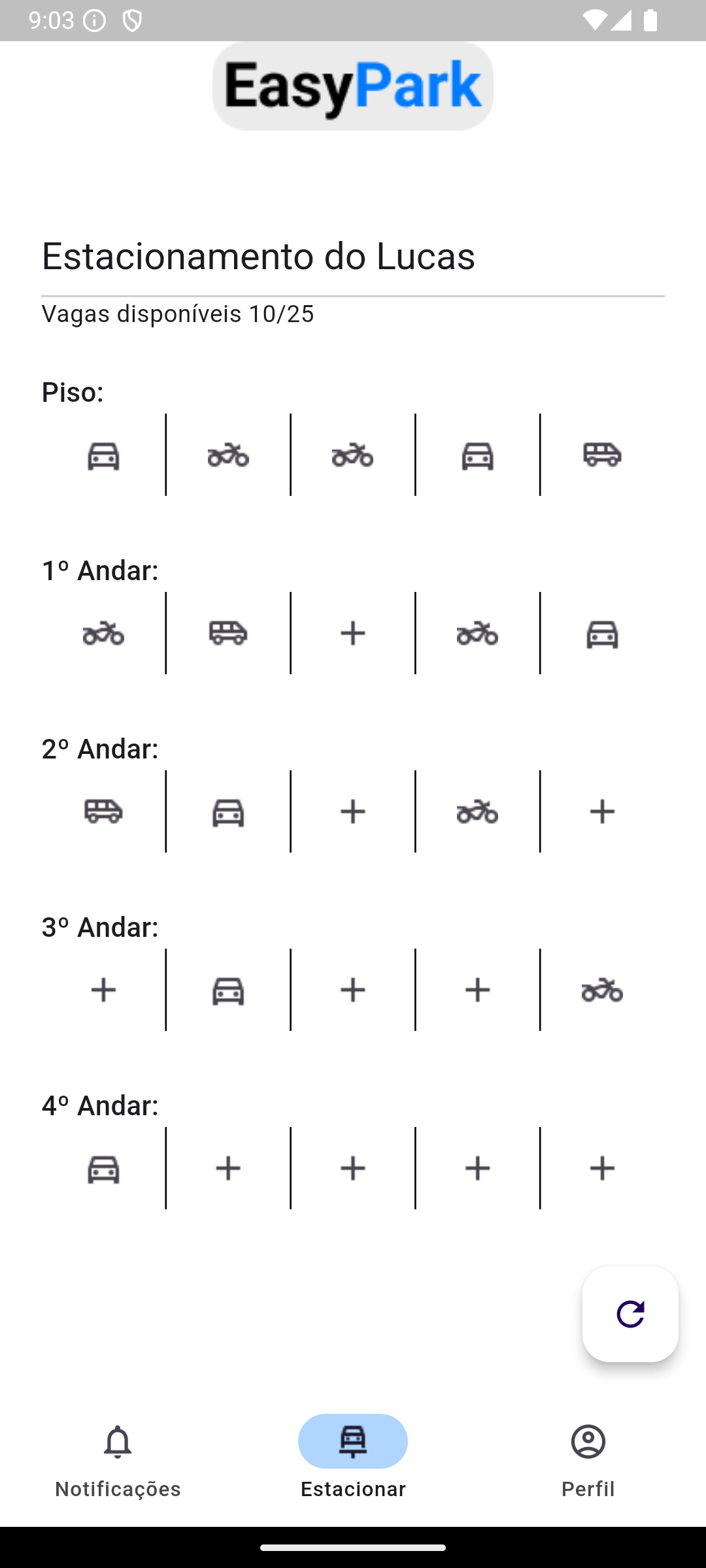 Parking Lot Example