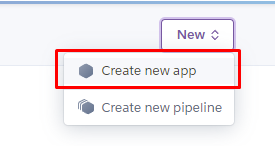 create Heroku app