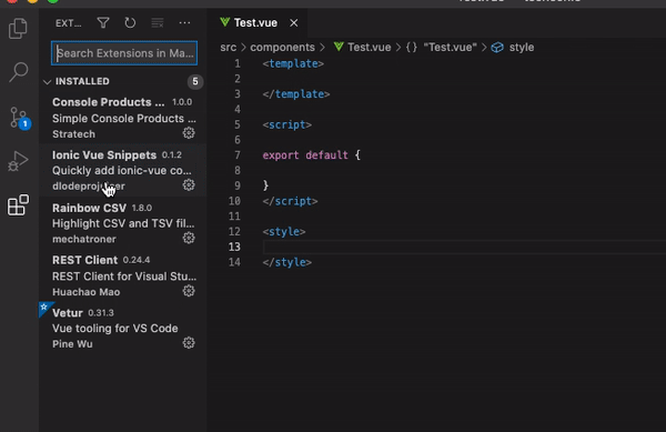 Extension gif