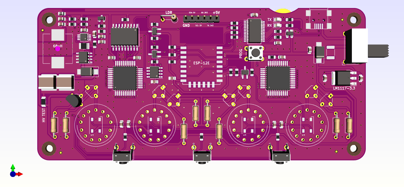 PCB 3D view