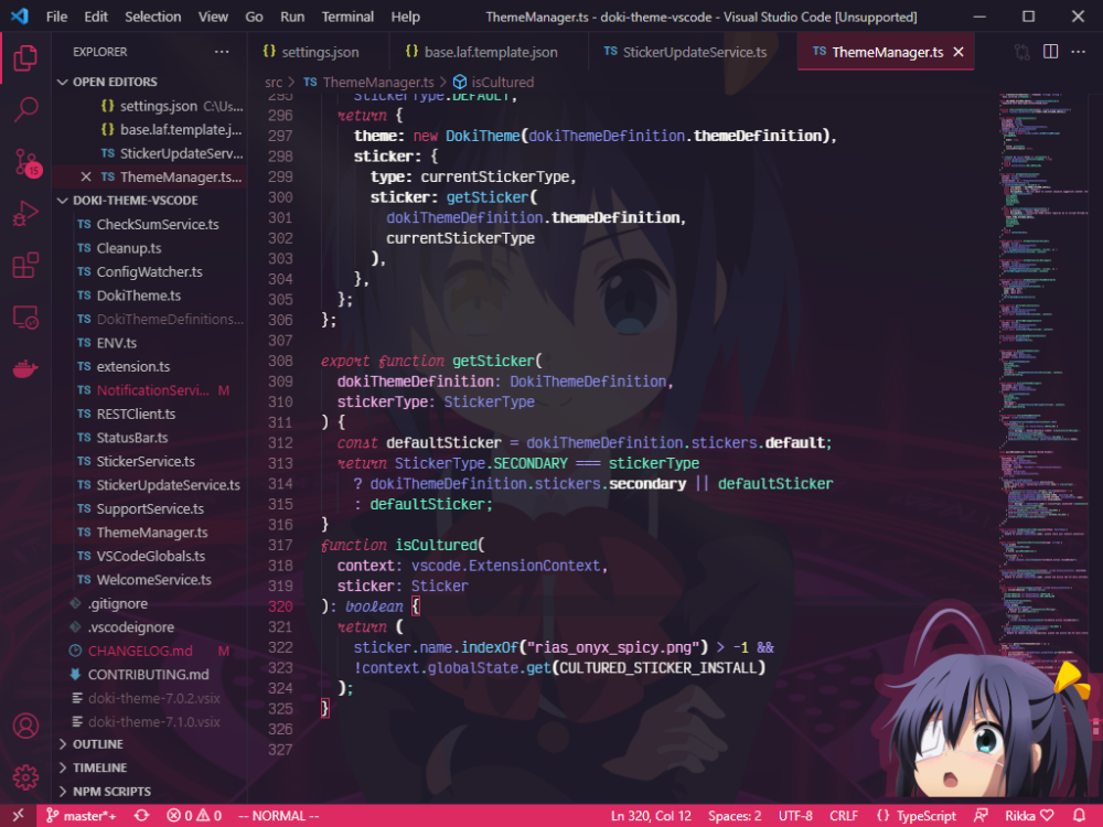 Takanashi Rikka Theme