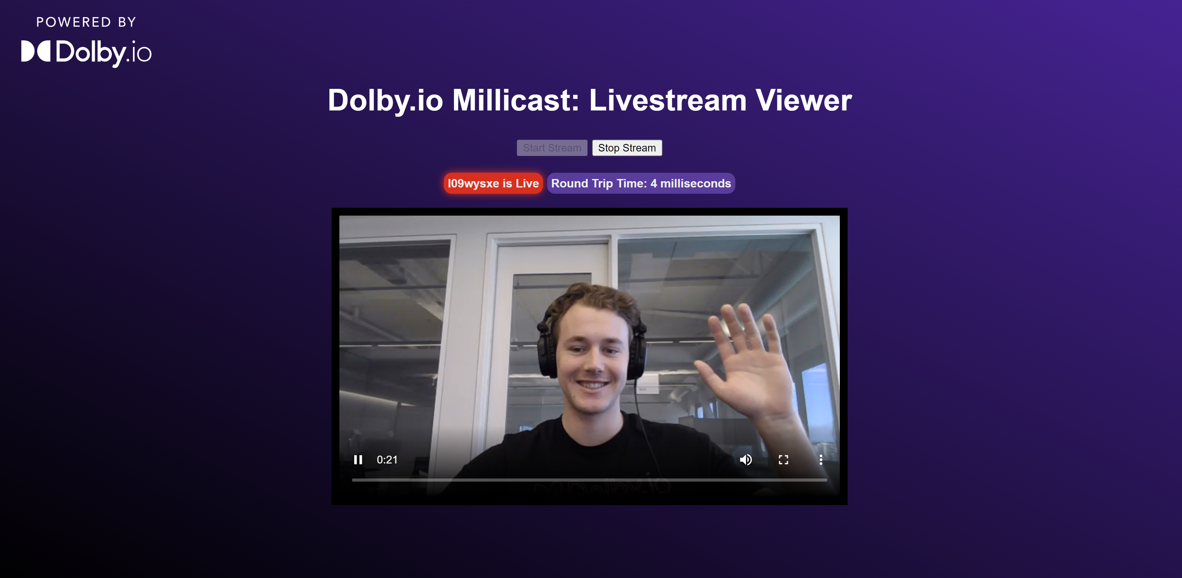 Livestream viewer image