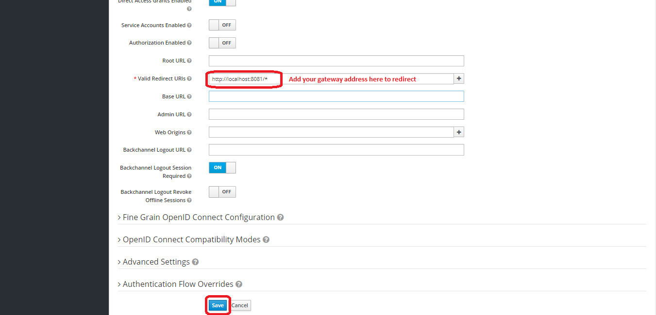 Configuring The Client Gateway part 2