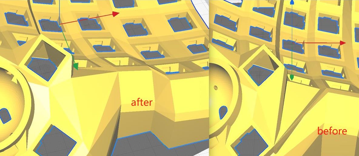 Fixed thumb cluster connection