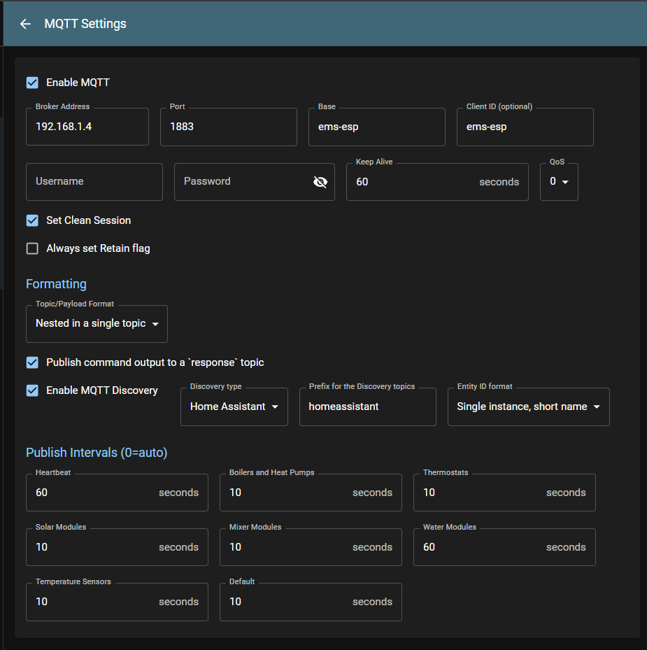 Web MQTT