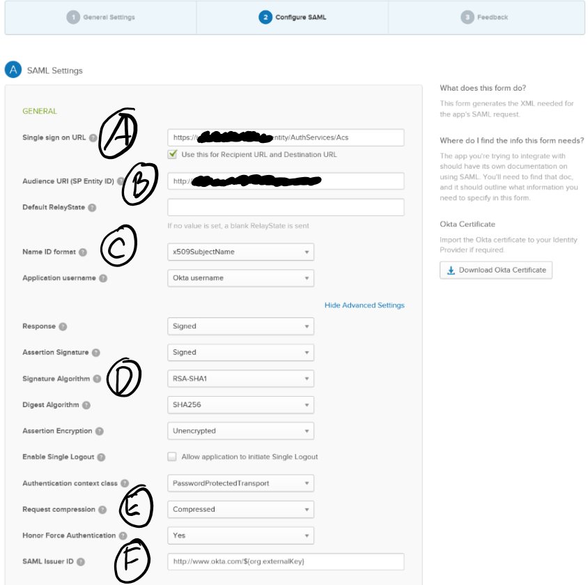 Okta options