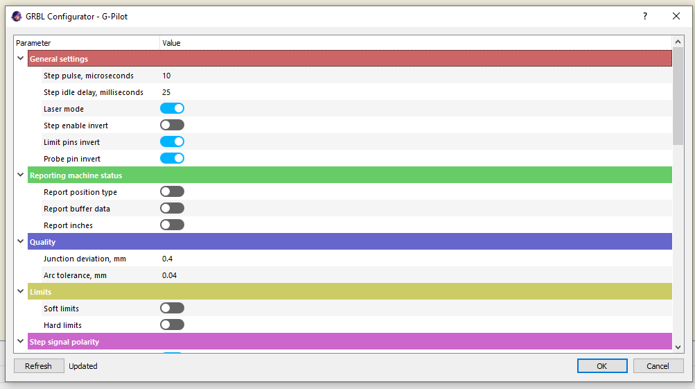 grbl configurator