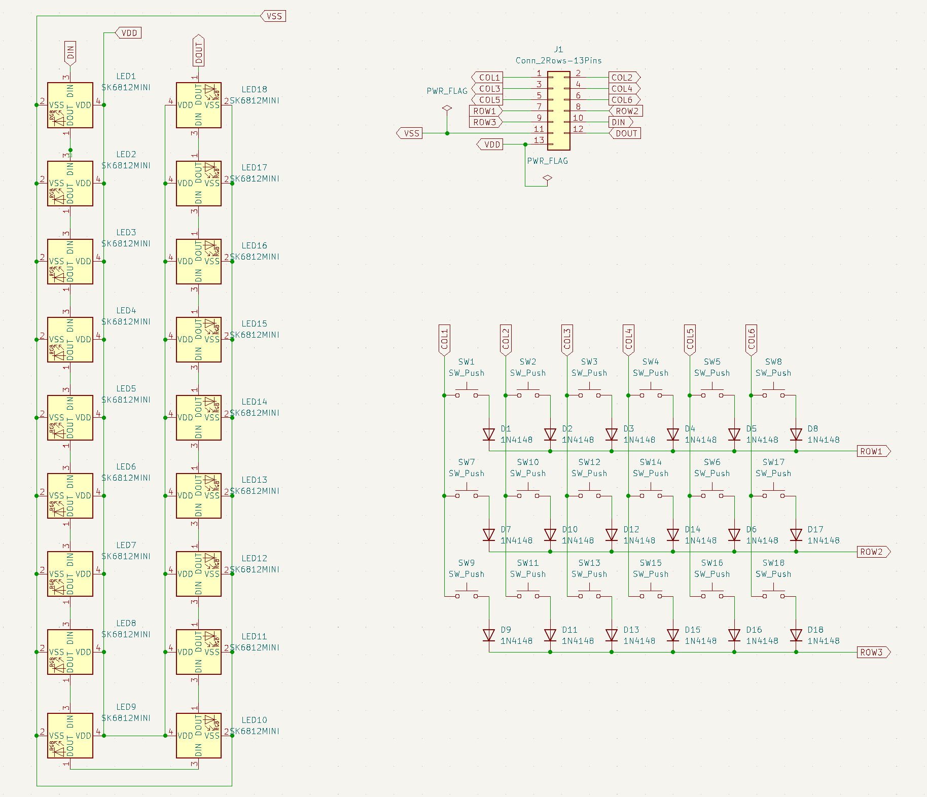 Keyboard sequencer prototype