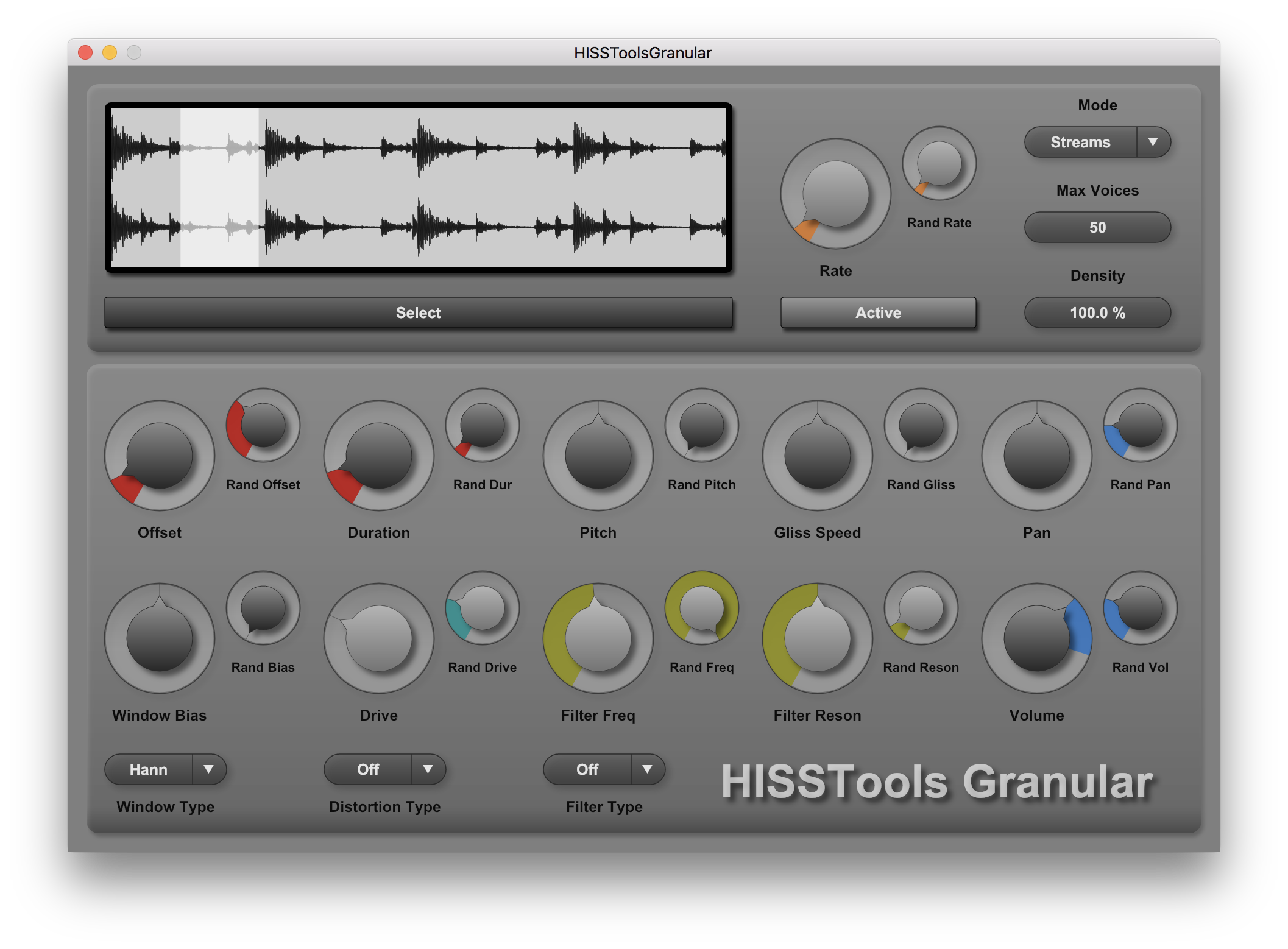 HISSTools Granular UI