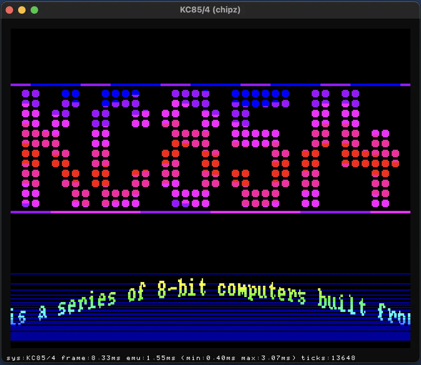 KC85/4 Demo