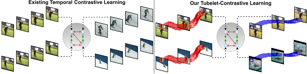 Tubelet-contrast Framework