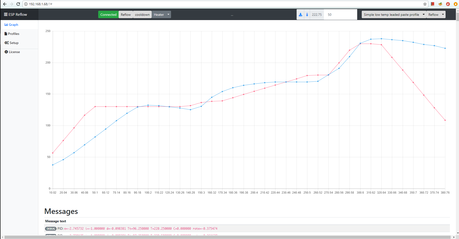 ESPReflow Web UI