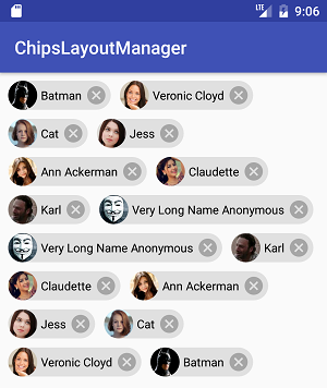 Left to Right implementation of ChipsLayoutManager