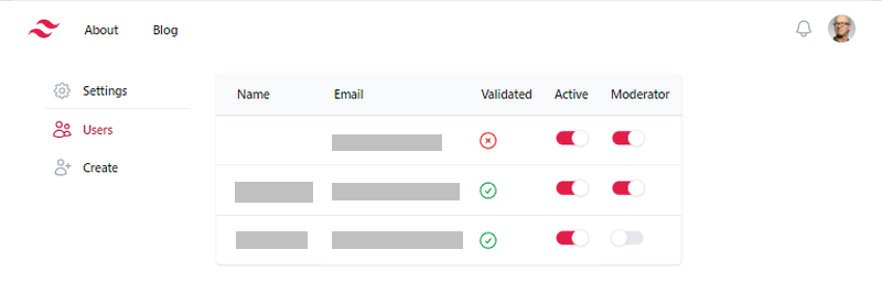 Moderator user management