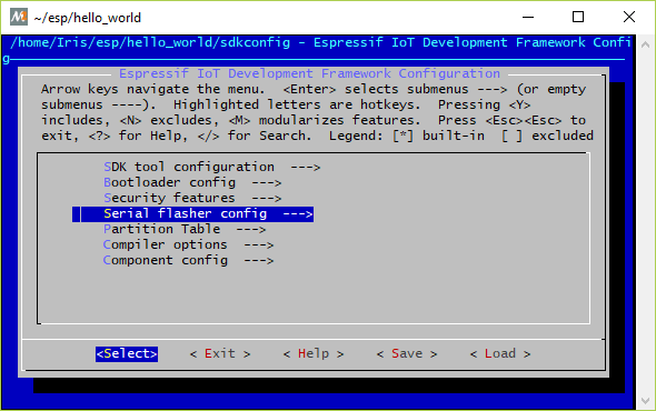 Serial Port Configuration - 1