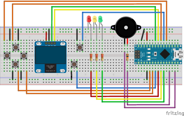 Breadboard setup