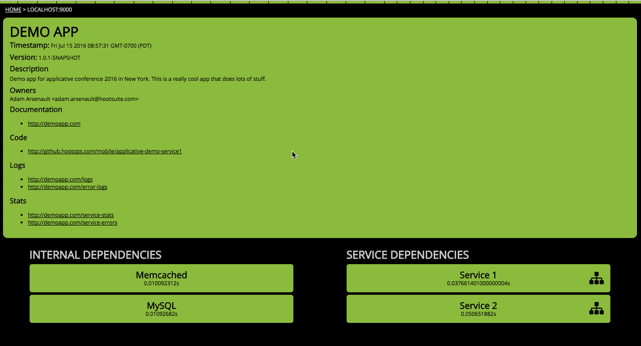 Microservice Graph Explorer demo video