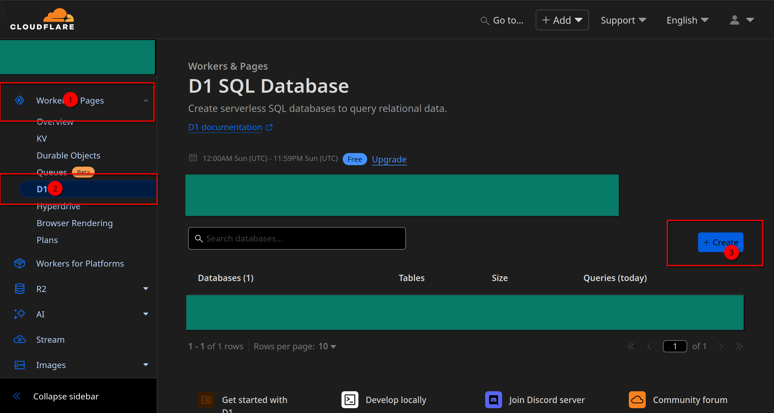 Create_D1_Database