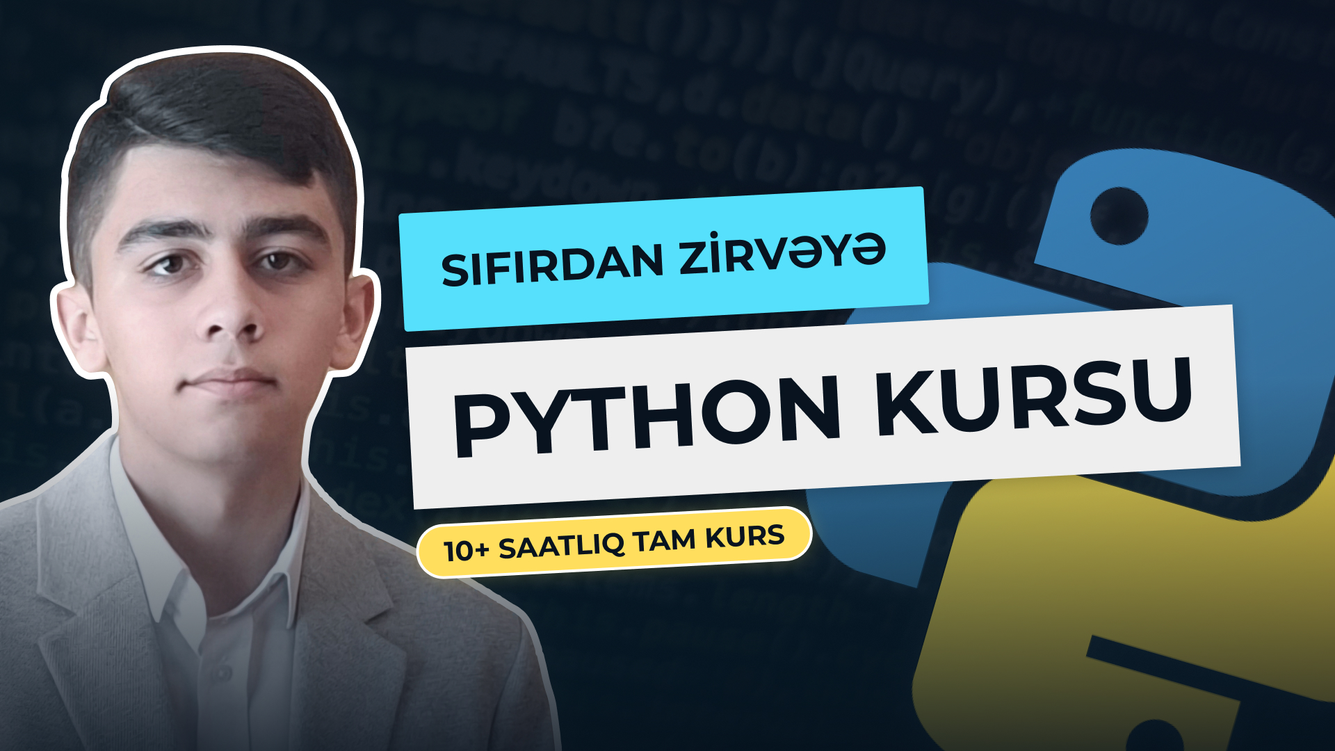 🐍 Python Proqramlaşdırma Dərsləri