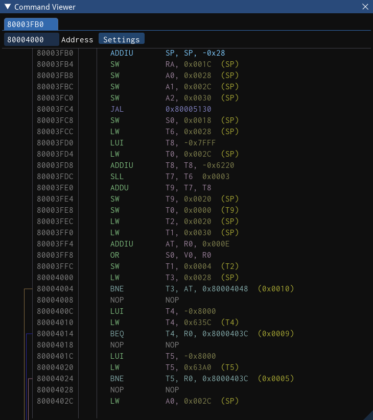 Command Viewer