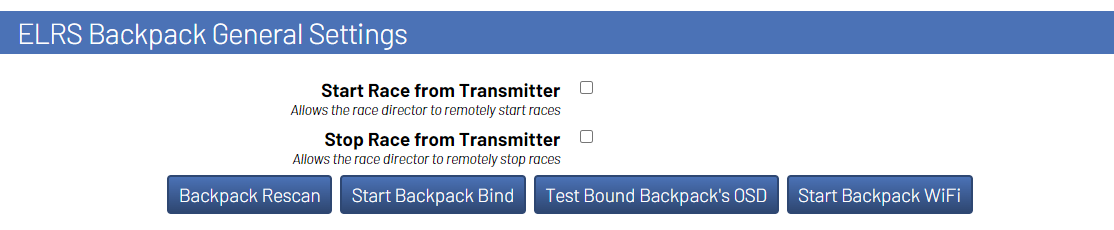 General Settings