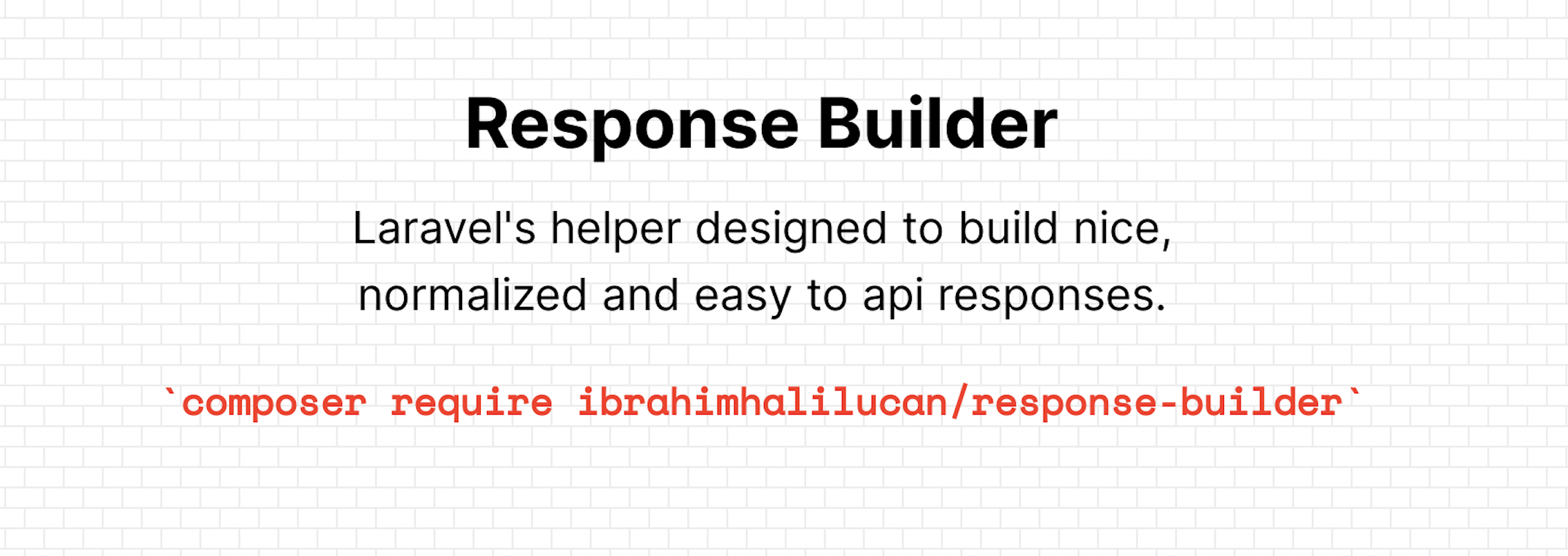 REST API Response Builder for Laravel