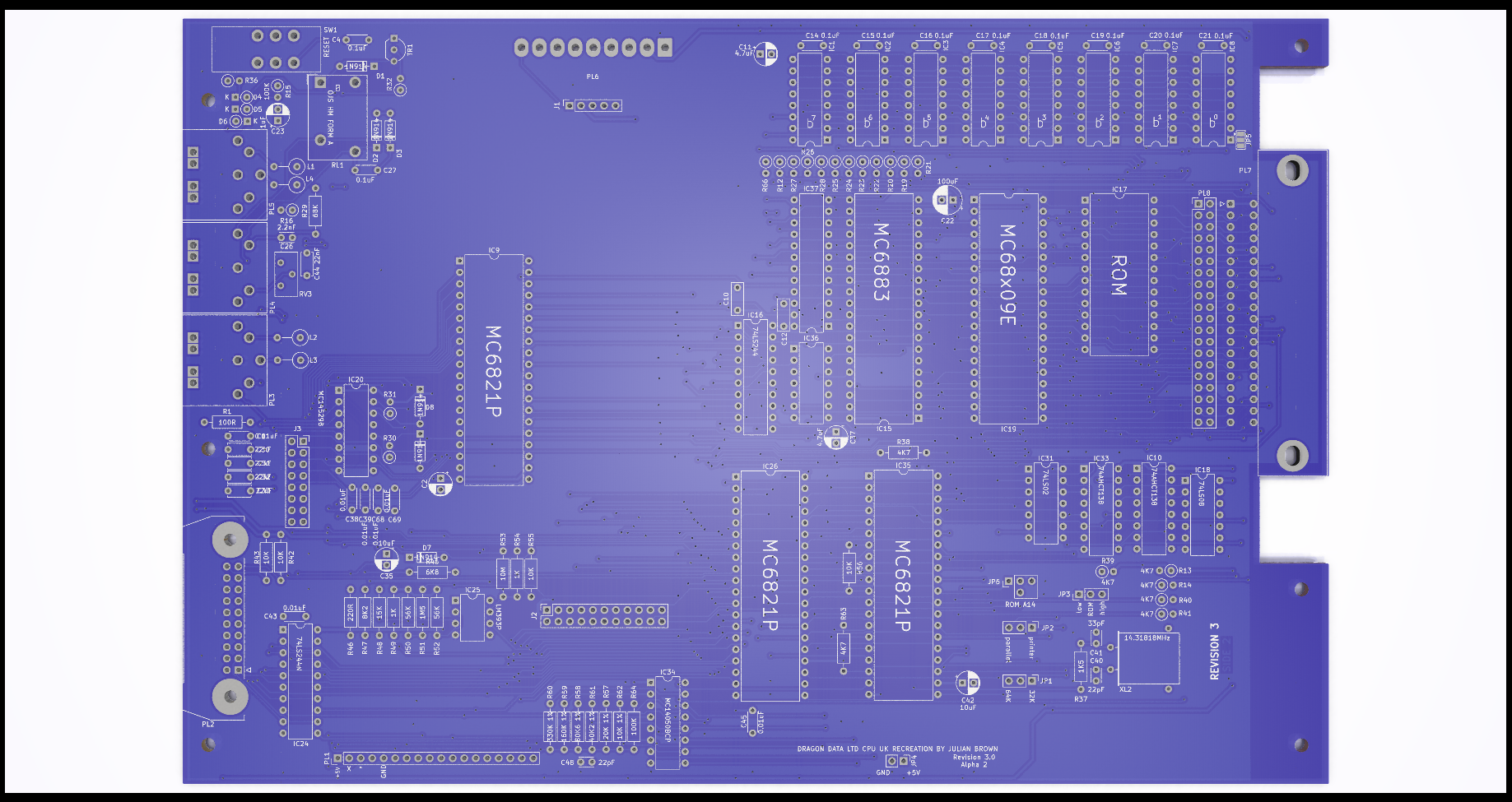 Dragon 32 revision 3 render