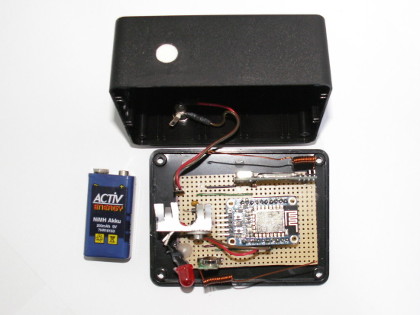 MQTT433gateway box open