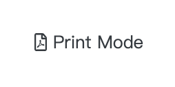 print mode