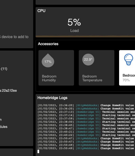 TermIO Homebridge UI