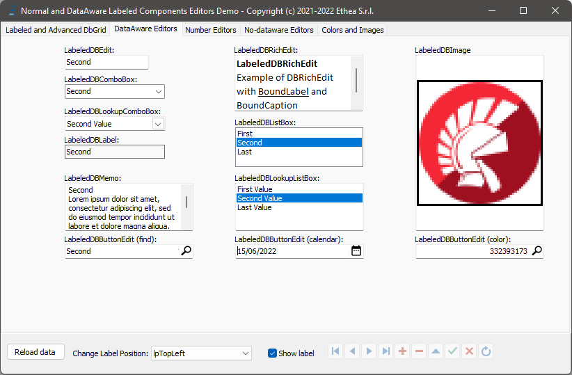 DemoDataAwareTopLeft