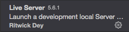 Live Server extension