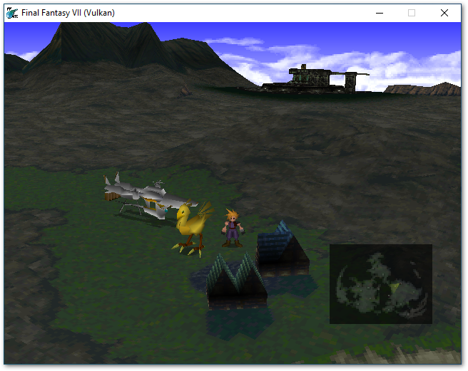 Final Fantasy VII running on Vulkan!