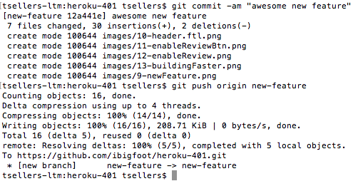 git push