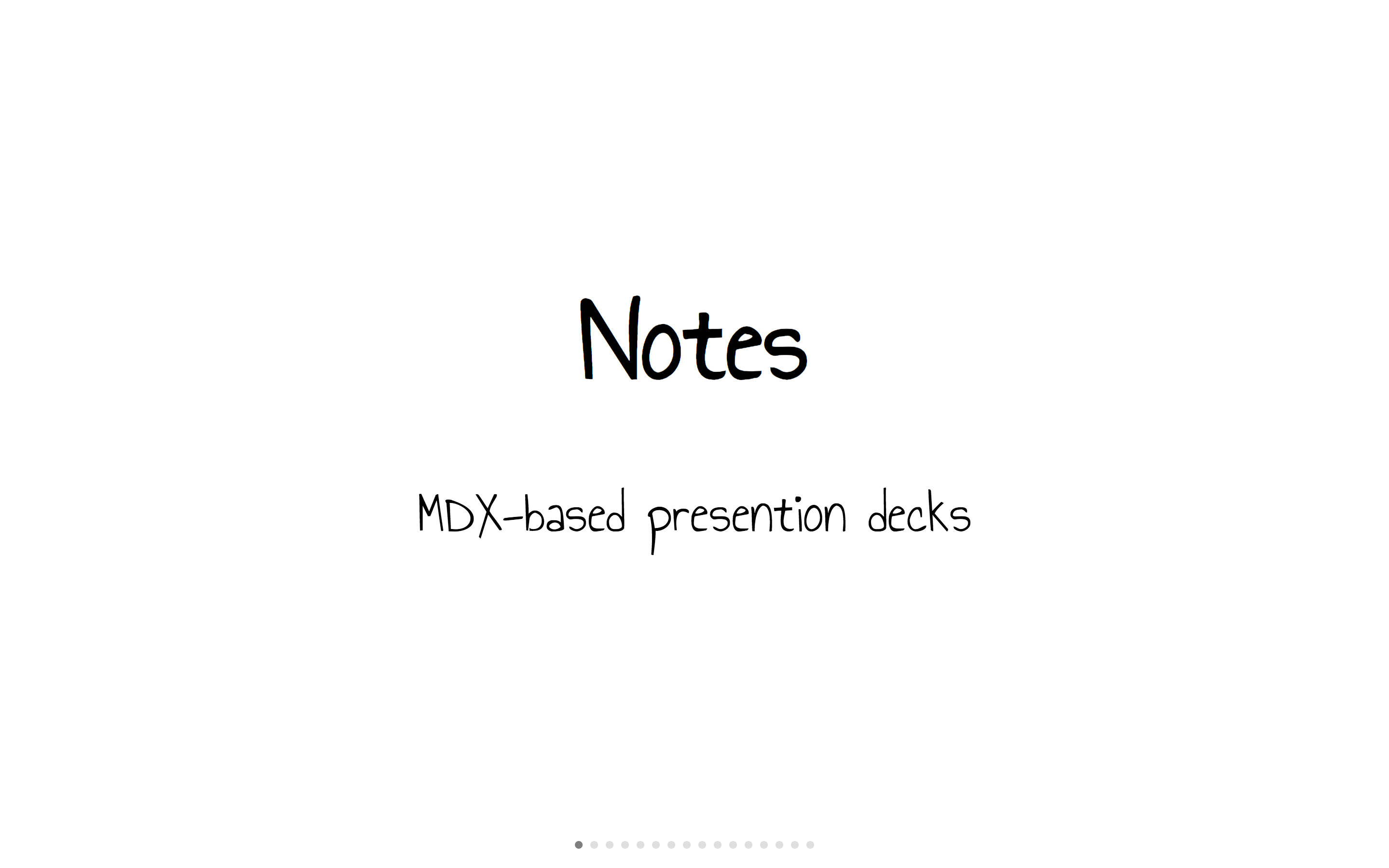 Notes theme