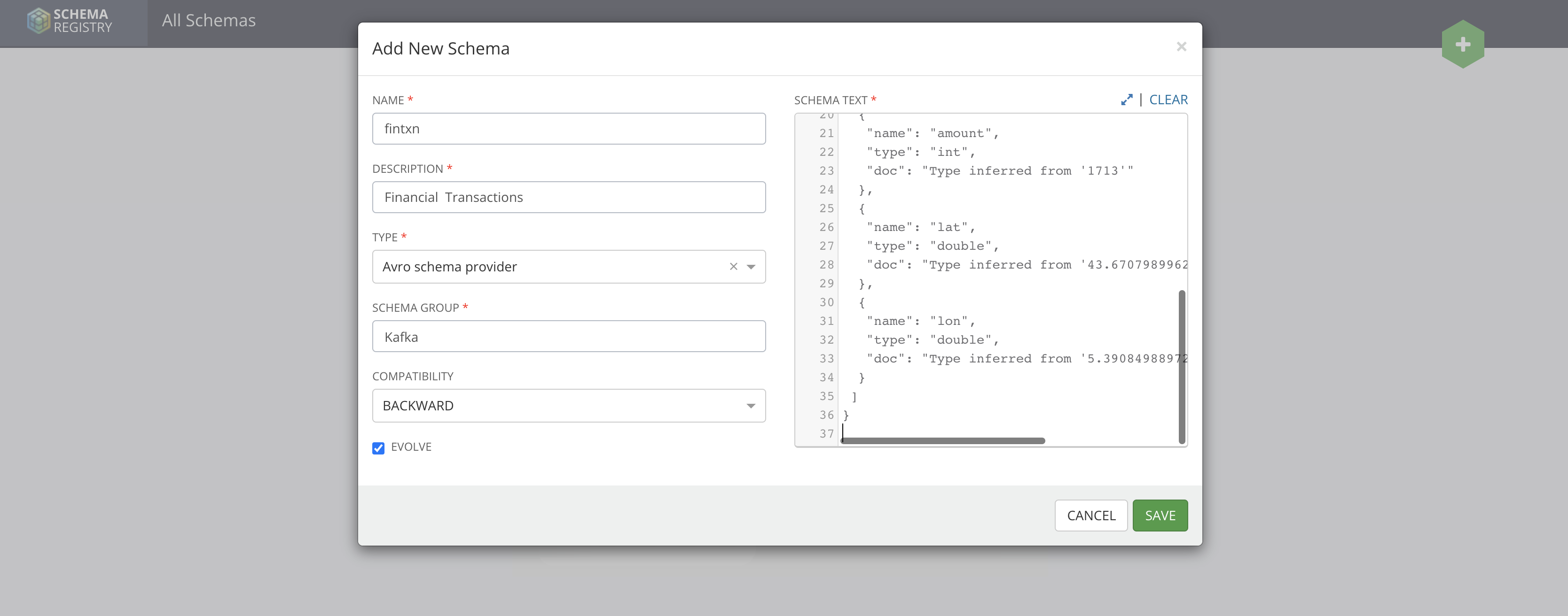 03 Schema Name With Schema Registry