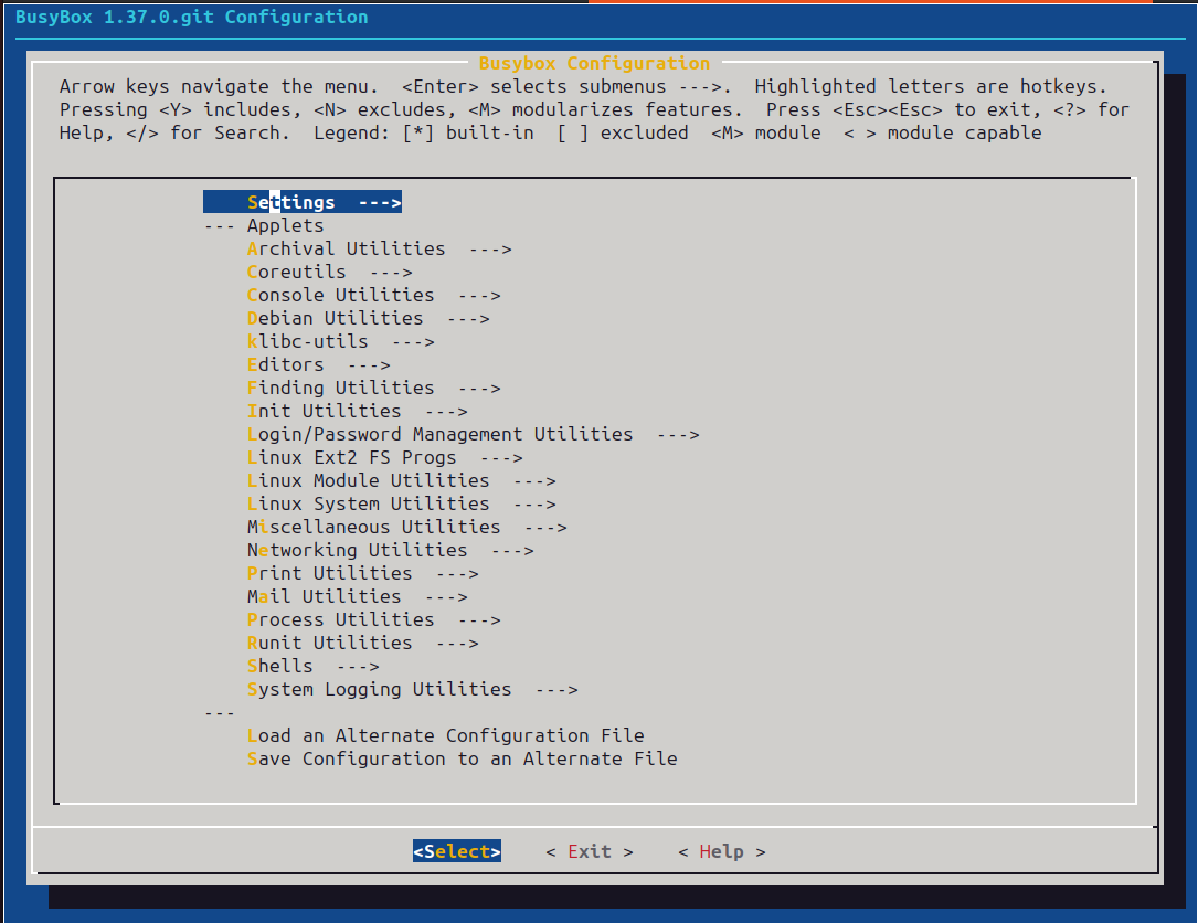 bb config sample