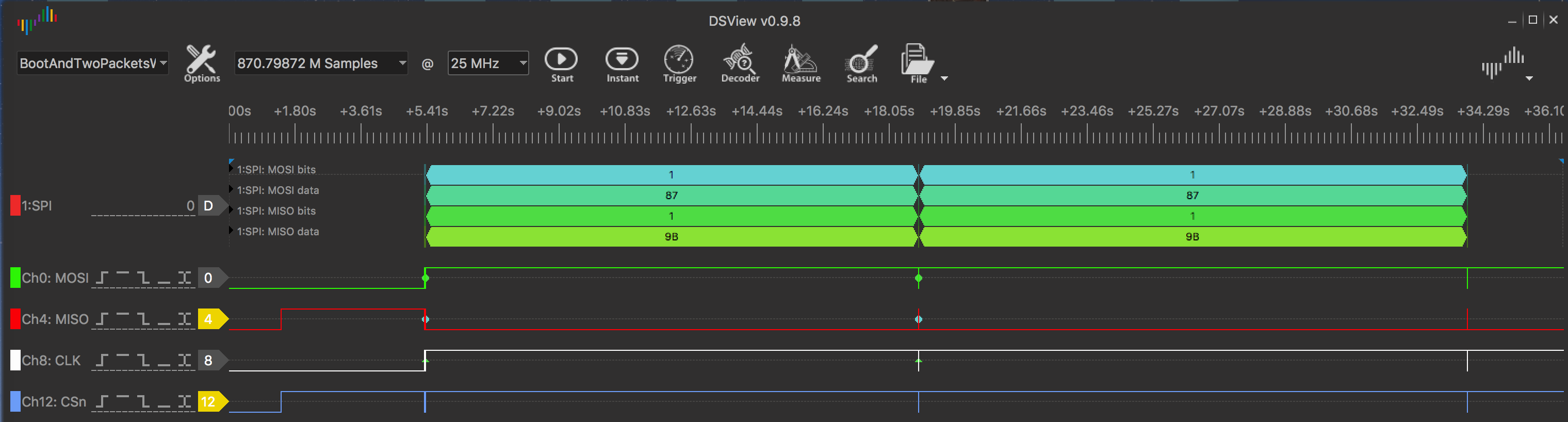 Data recording