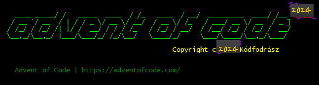 Advent of code solver program logo