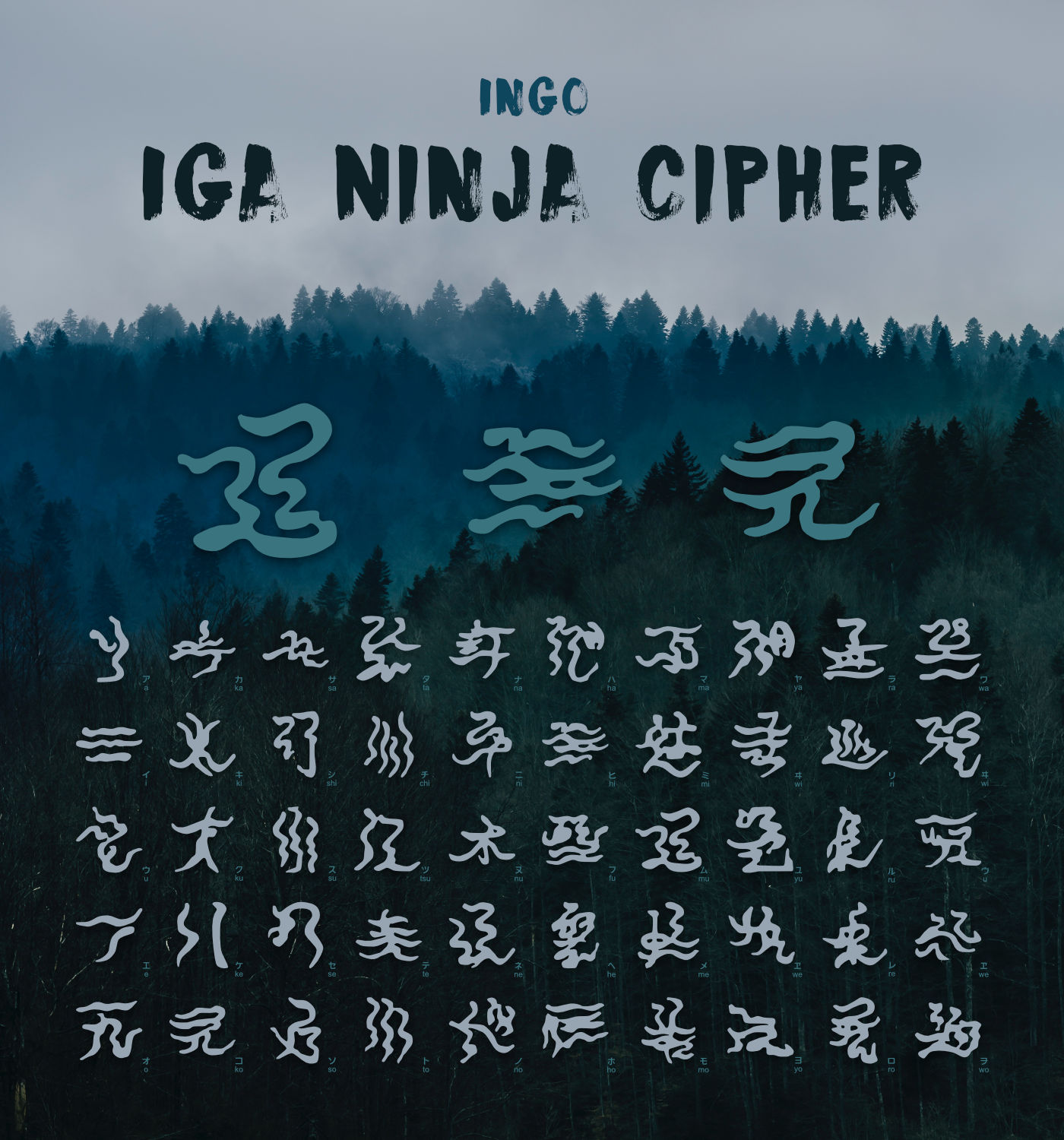 Iga Ninja Font