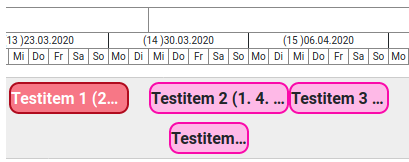 tiled layout