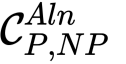 $\mathcal C_{P, NP}^{Aln}$