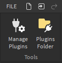 Where the plugins folder is