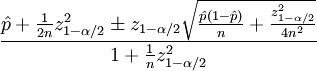 Wilson Score Interval