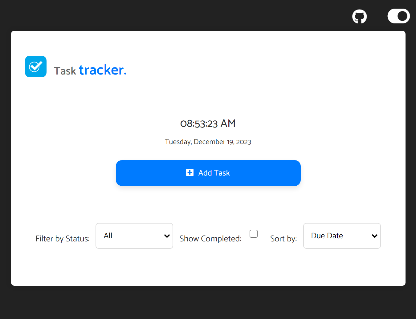 Task Tracker App