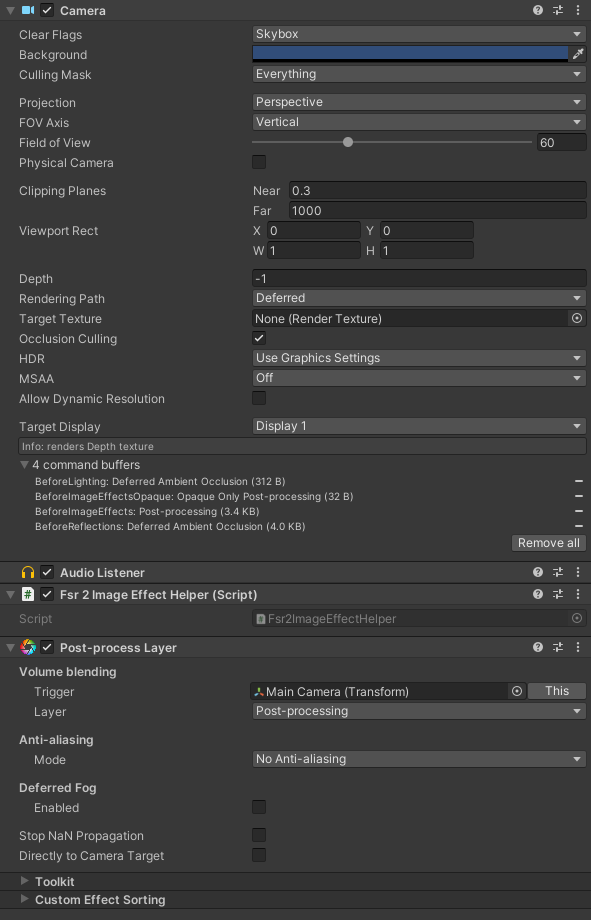 PPV2 Camera Setup