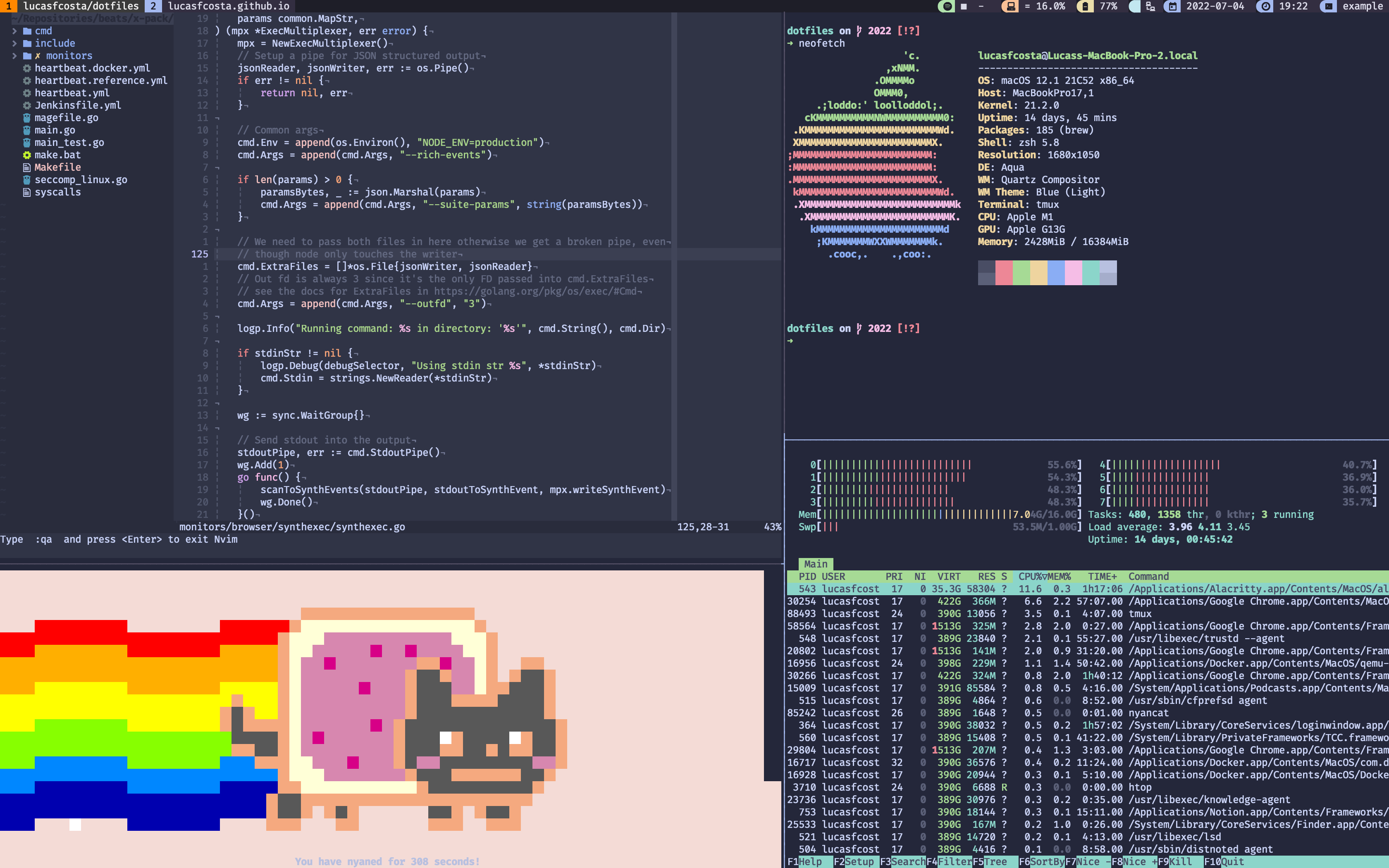 my terminal using the dotfiles in this repo