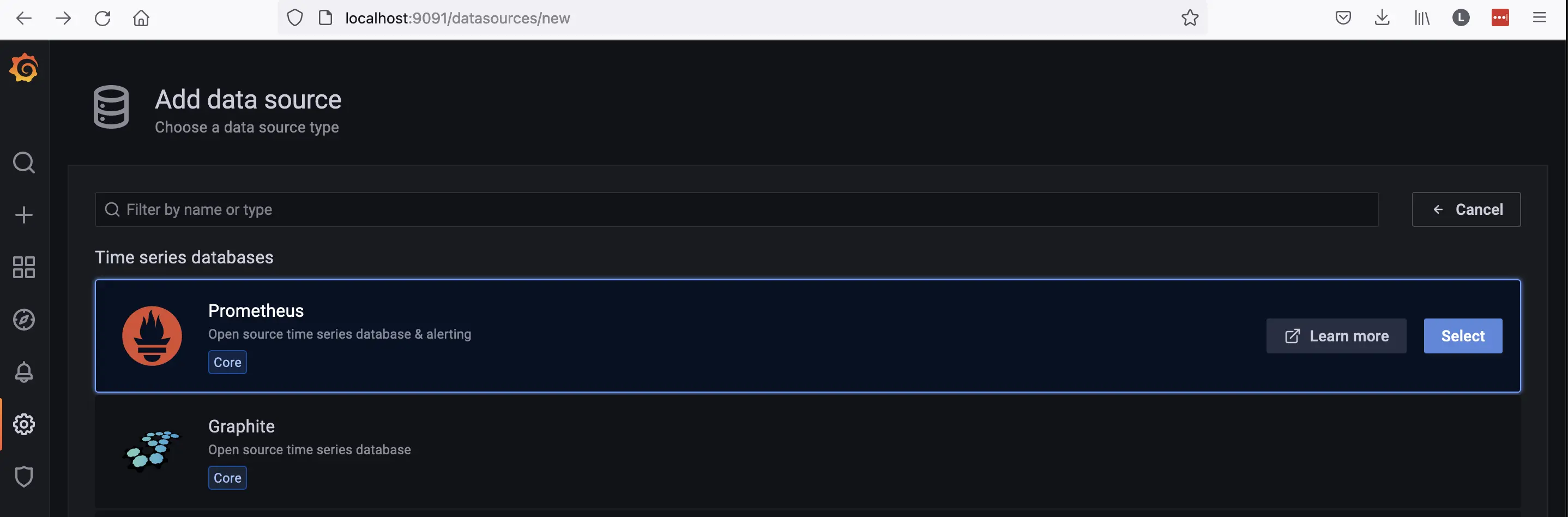 grafana source