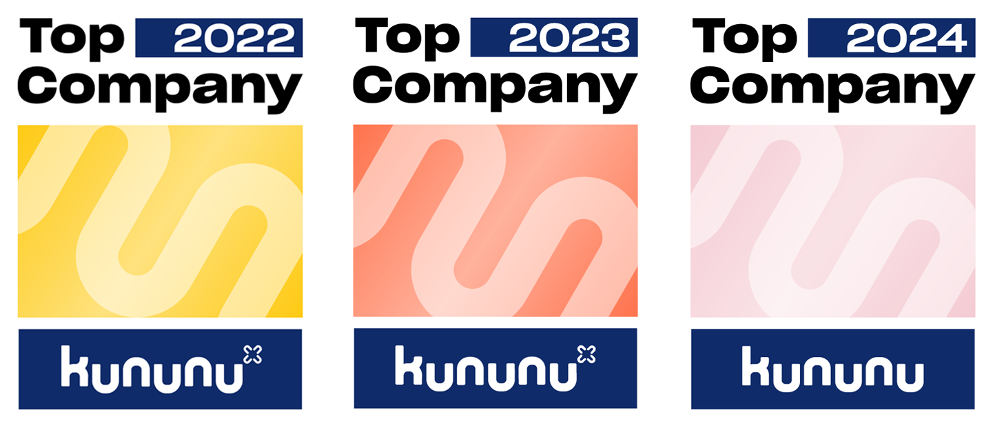 Kununu "Top Company" badges